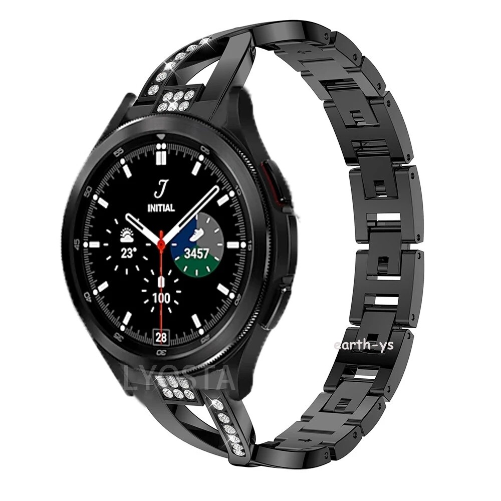 Bling Stainless Steel Band Wrist Strap For Samsung Galaxy Watch active 2 40/44mm