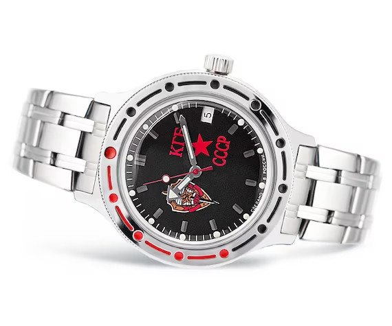 Vostok Amphibia 420457 Watch KGB Military Mechanical Automatic