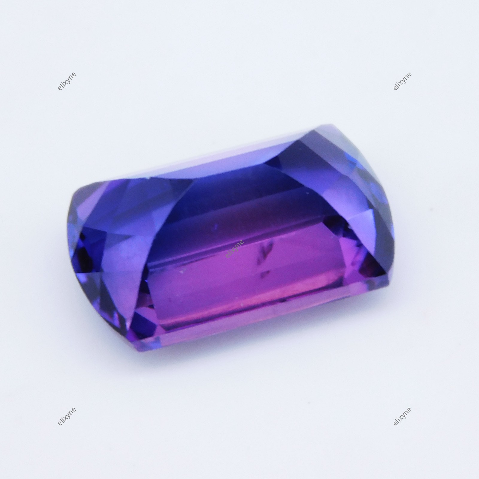 11.40 Ct Natural Montana Sapphire Purple Blue Loose Certified Gemstone