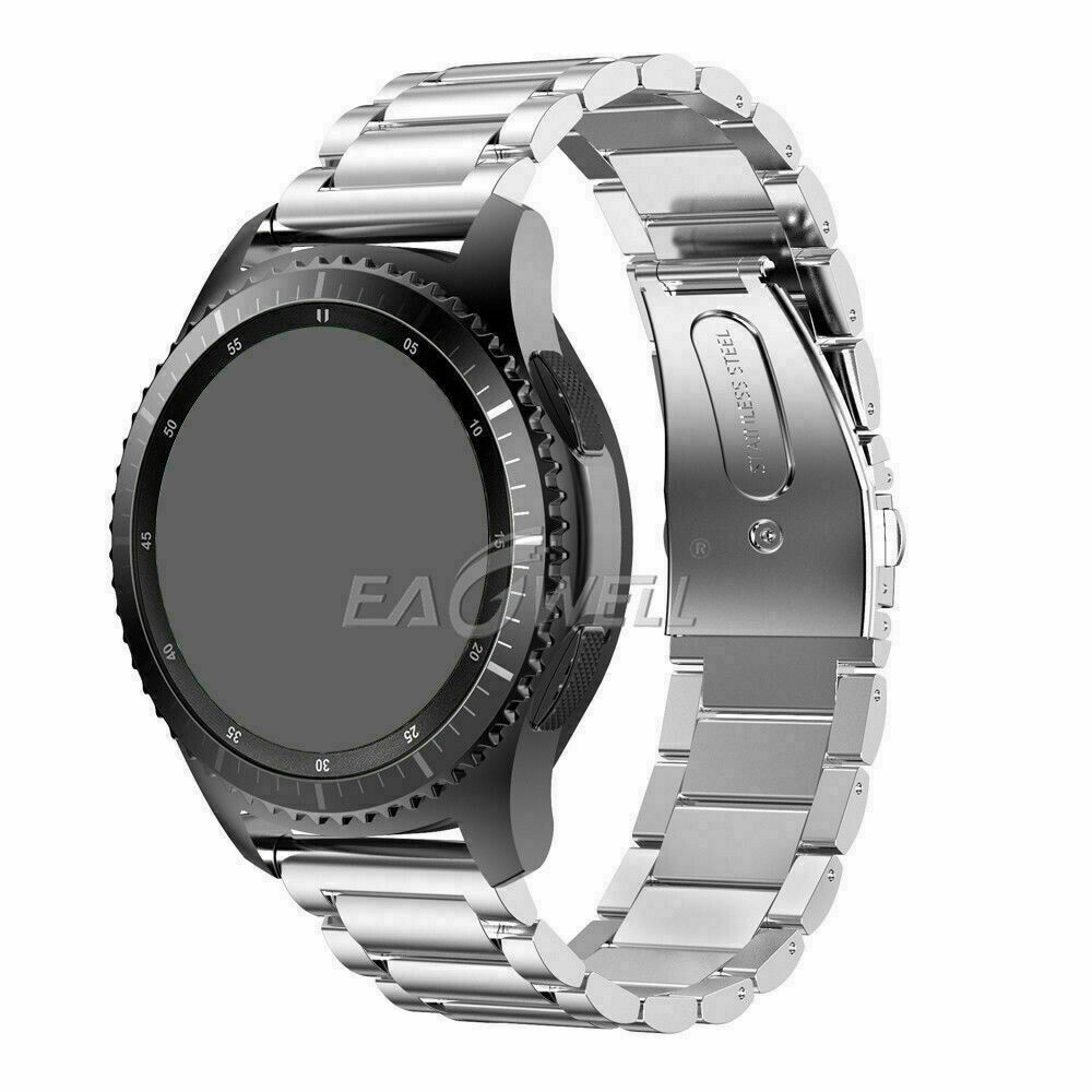 For Huami Amazfit GTR 47mm Light Solid Stainless Steel Watch Band Strap Bracelet