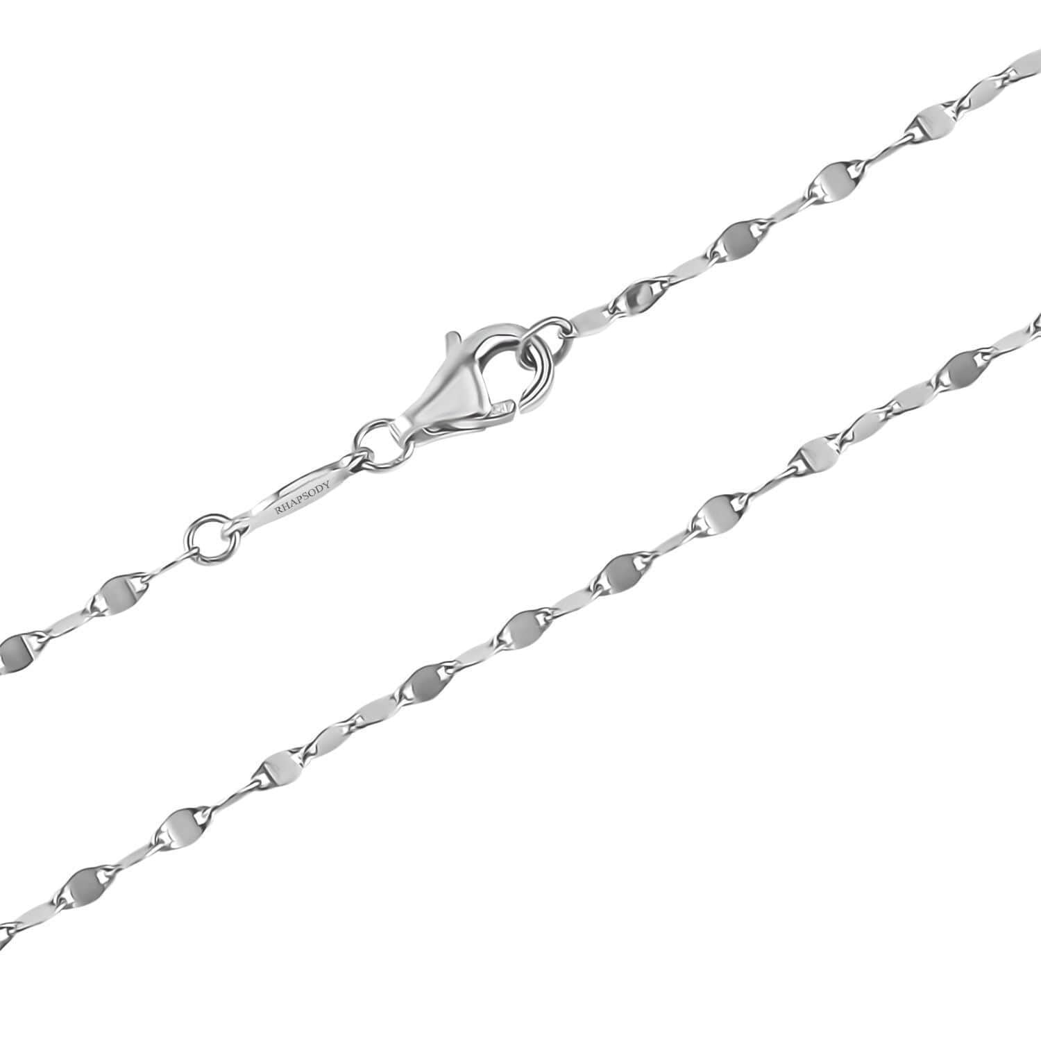 950 Platinum Link Chain Necklace Jewelry Gift for Women 2.90 Grams Size 22″