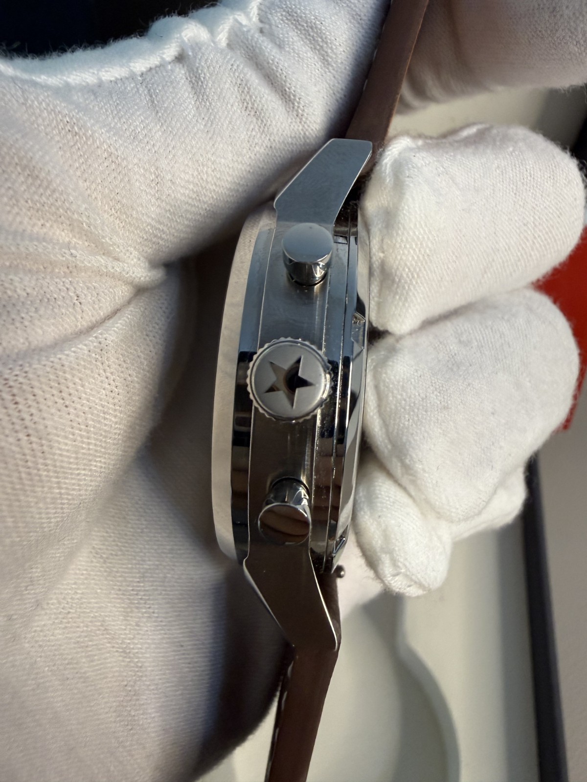 40MM Seagull 1963 Mechanical Chronograph (Full Lume Dial, Sapphire Crystal)
