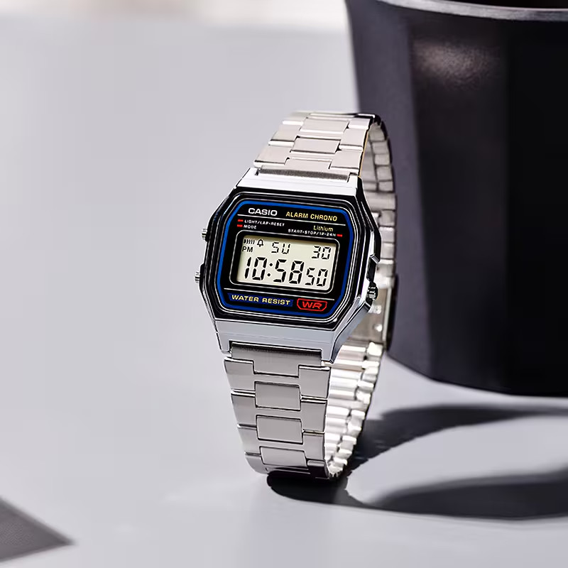 Casio Classic Wrist Watch for Men – Silver