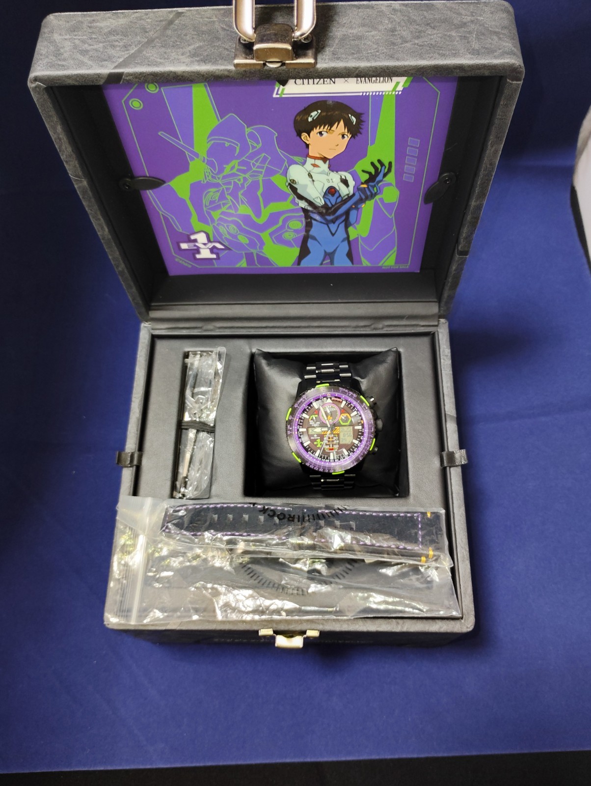 Evangelion Limited Citizen Promaster Watch CCSTOYS Mortal Mind Final Figure SET