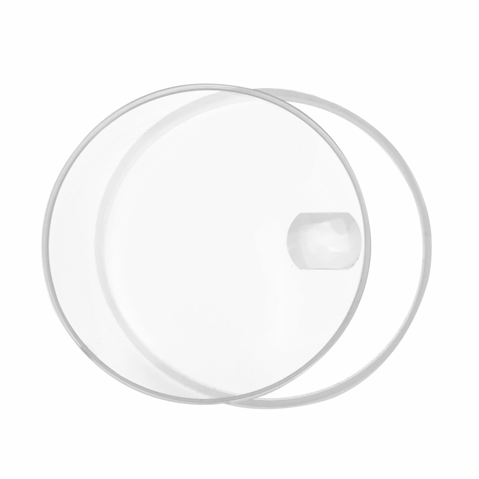 30.40mm Clear Sapphire Replacement Watch Crystal For Rolex Day Date 6611 25-118