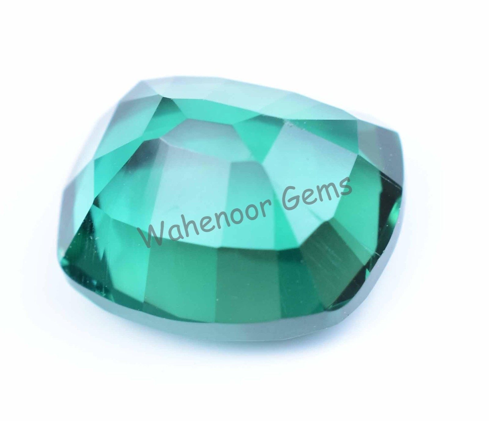 9.45 Ct Natural Vivid Green Colombian Emerald Cushion Certified Loose Gemstone