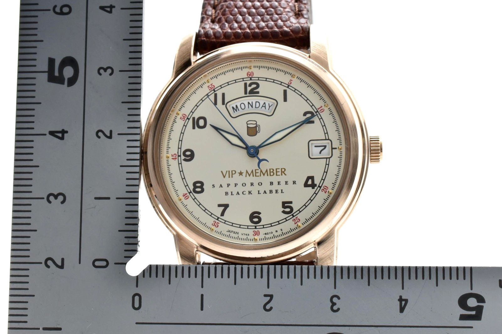 Rare Vintage [Near MINT] Seiko Alba V743-8A60 Gold Quartz Men’s Watch JAPAN
