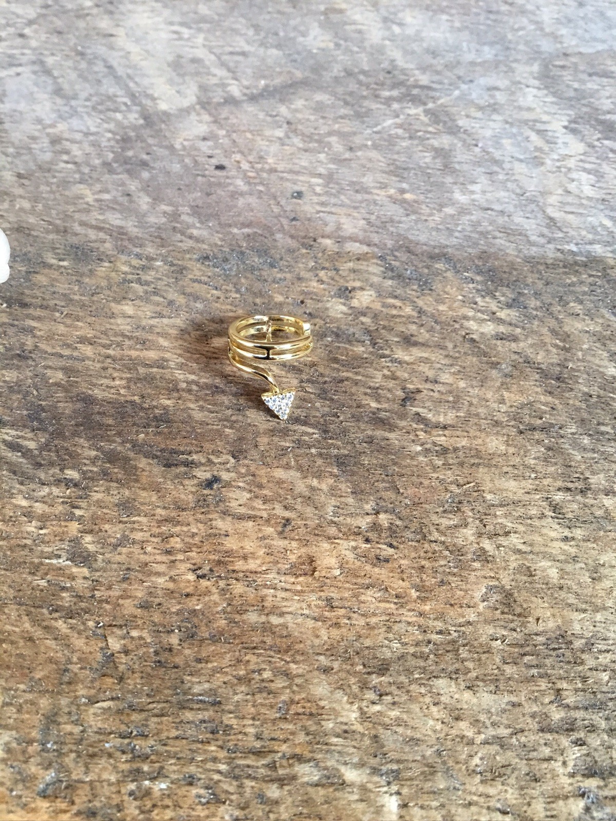 Uncommon James Gold Arrowhead Ear cuff , NWOT