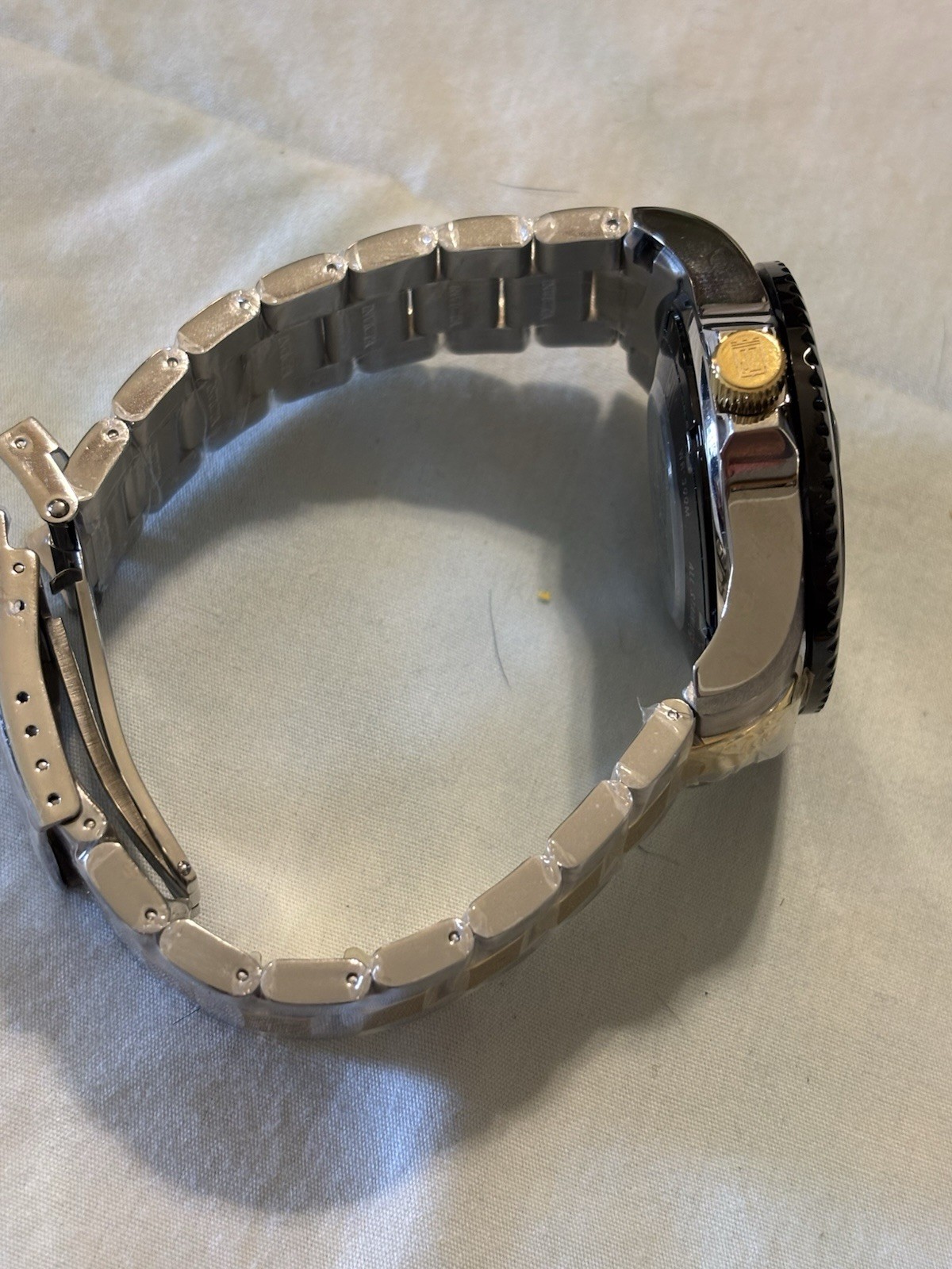 Invicta Jason Taylor Men’s Automatic Watch Black/Gold SS model 30212