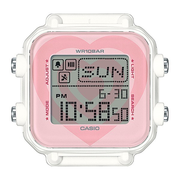 CASIO BABY-G＋PLUS THE POWERPUFF GIRLS BGD-10KPP-7JR Limited Women Watch White