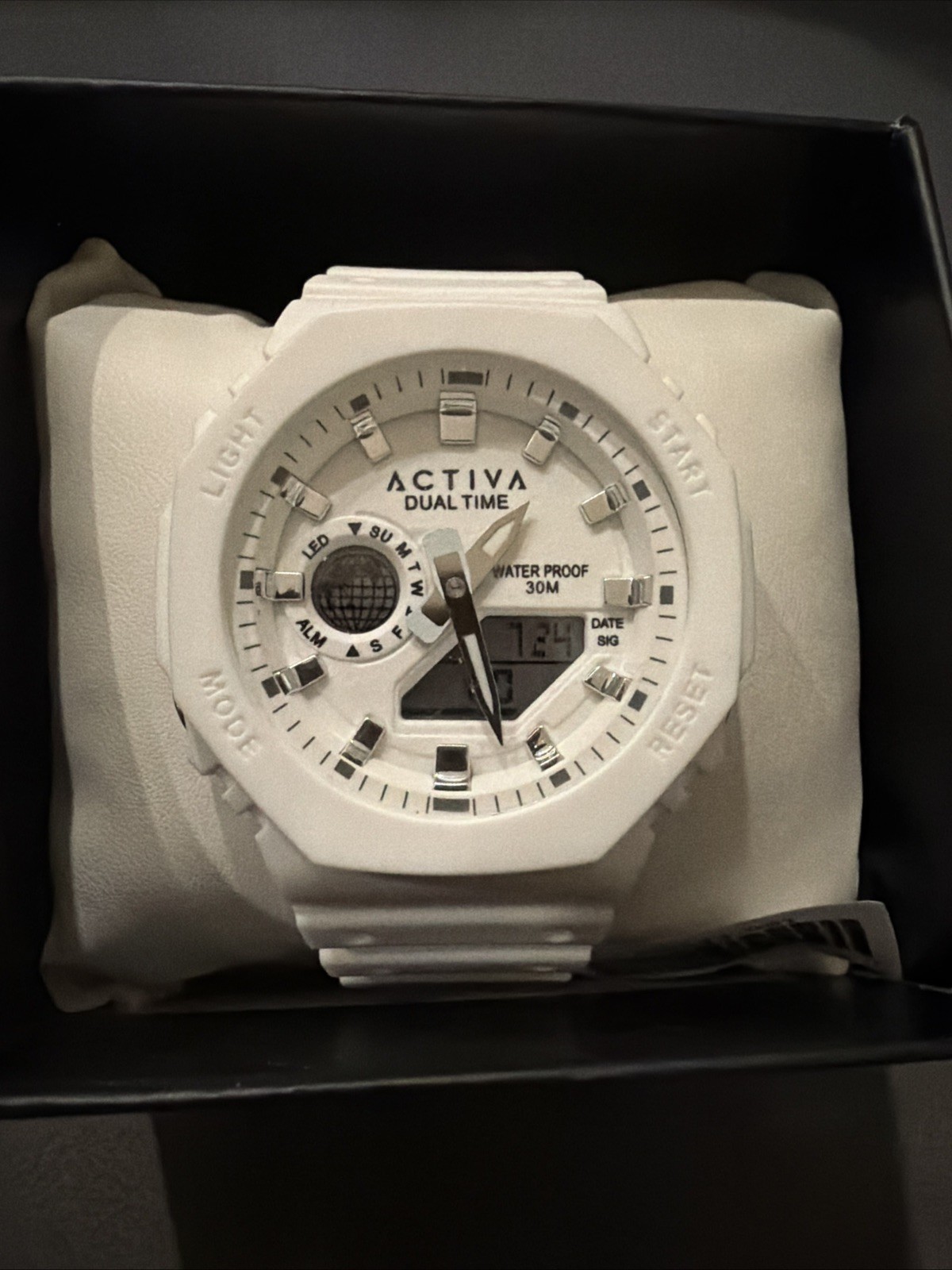 Activa Sonar X-Invicta Men’s Watch – 45.5mm,White