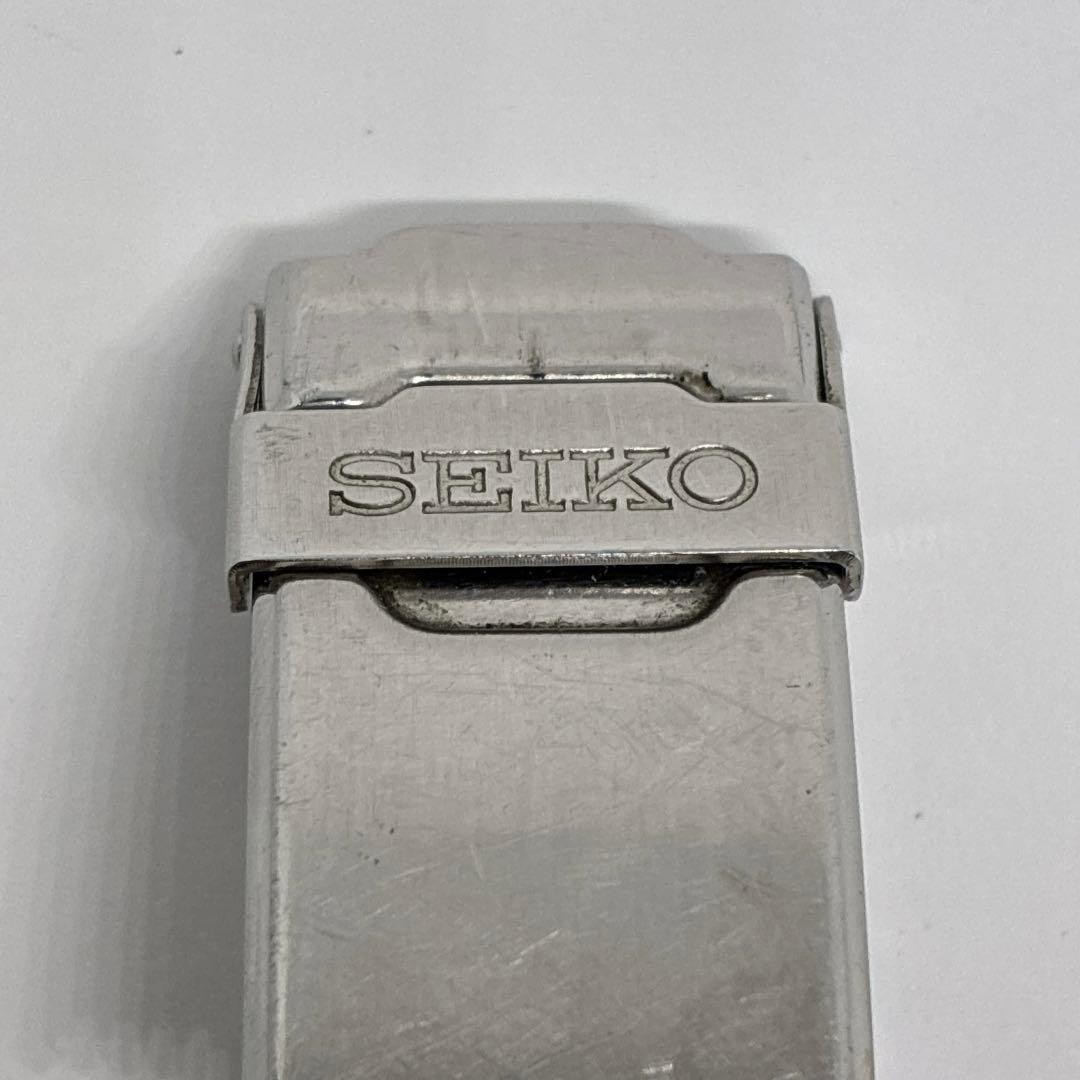 Seiko Chronograph Black Silver Limited 7T92-0CF0 Quartz Wristwatch 17.5cm Wrist