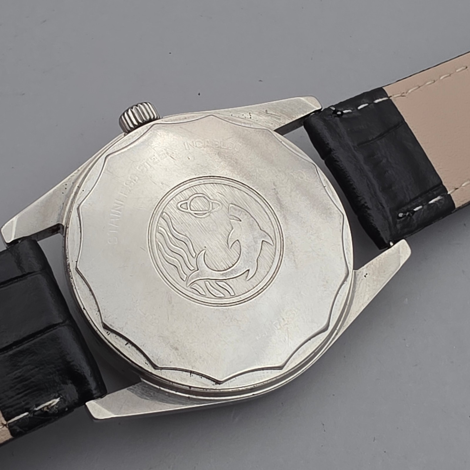 Vintage ENICAR Ocean Pearl men’s manual wind watch AR-160 swiss made 1970s