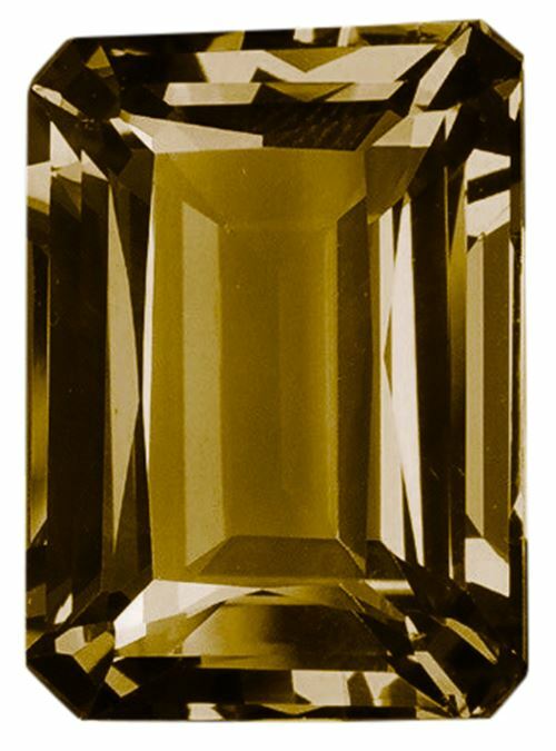 Natural Fine Smoky Quartz – Emerald Cut – Brazil – AAA Grade