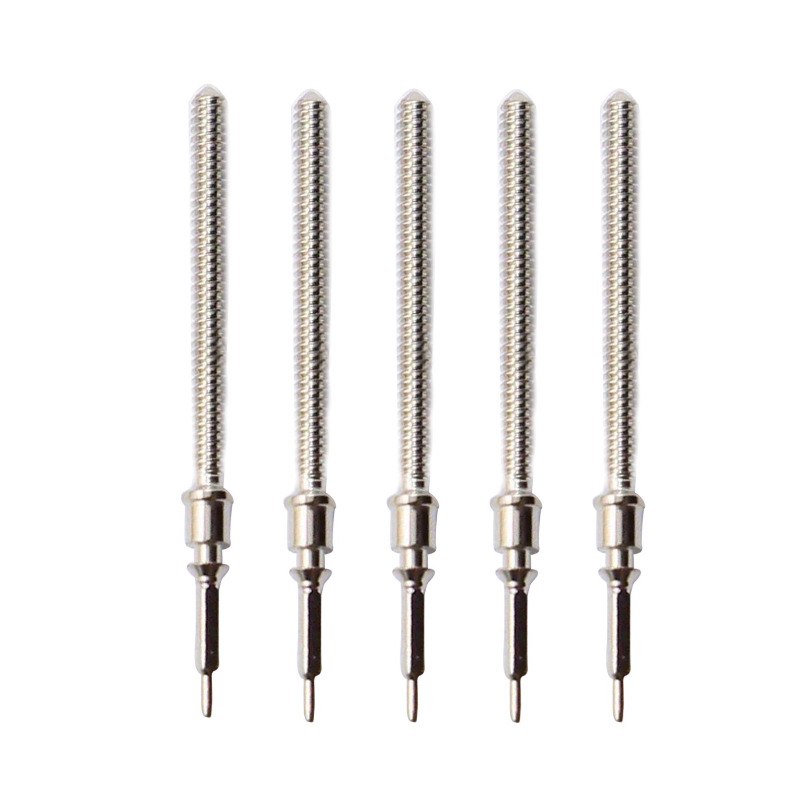 5Pack Winding Stem 401 Pitch Long Blue Remontoir Tree load For ETA 2671