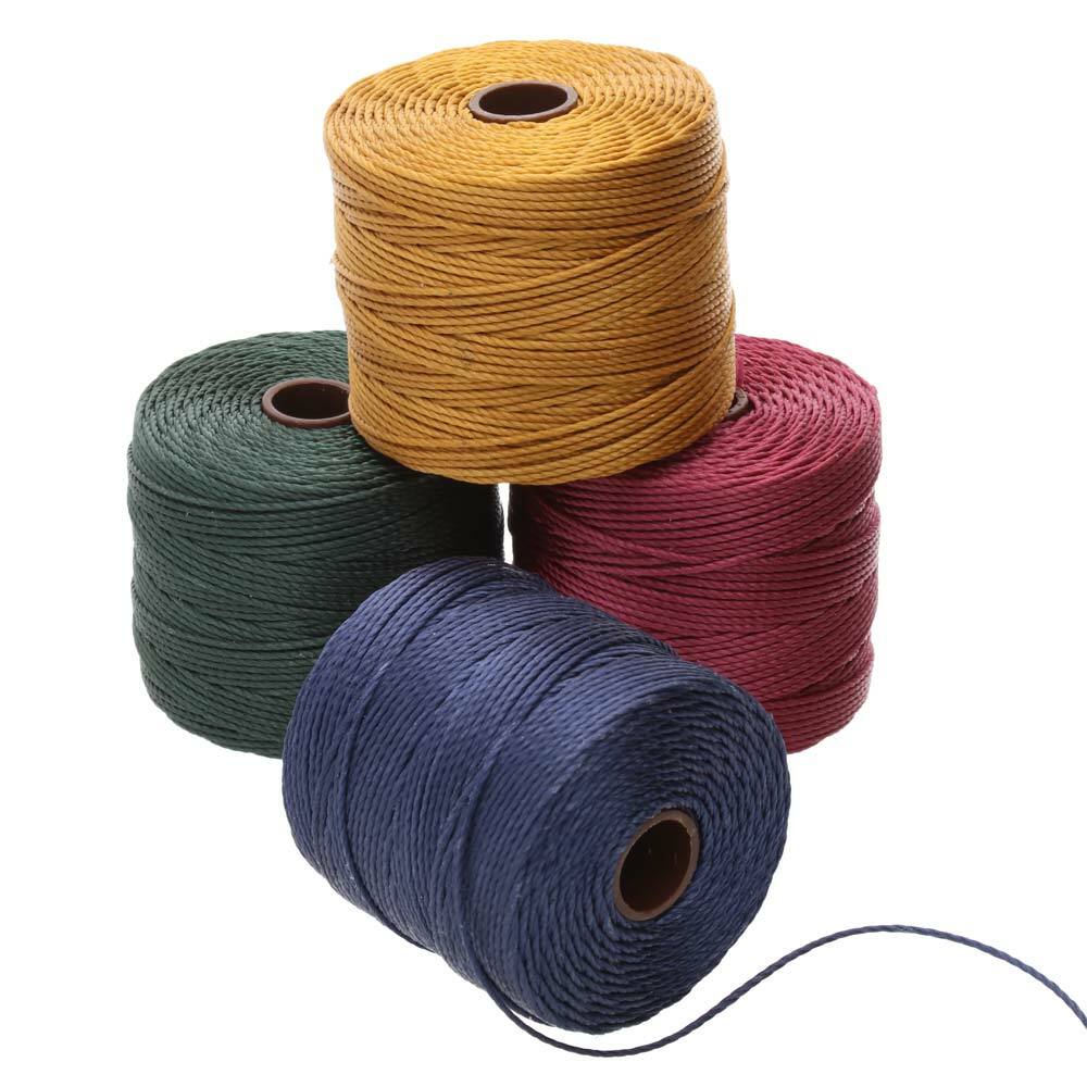 S-Lon Bead Cord Diameter .5mm Dark Mix 28575 (4 spool)