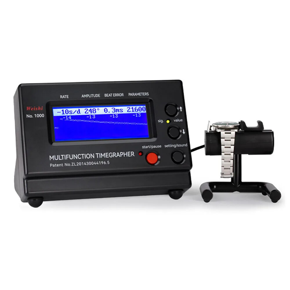 Weishi No.1000 Timing Timegrapher Accuracy Mechanical Watch Tester Calibrator