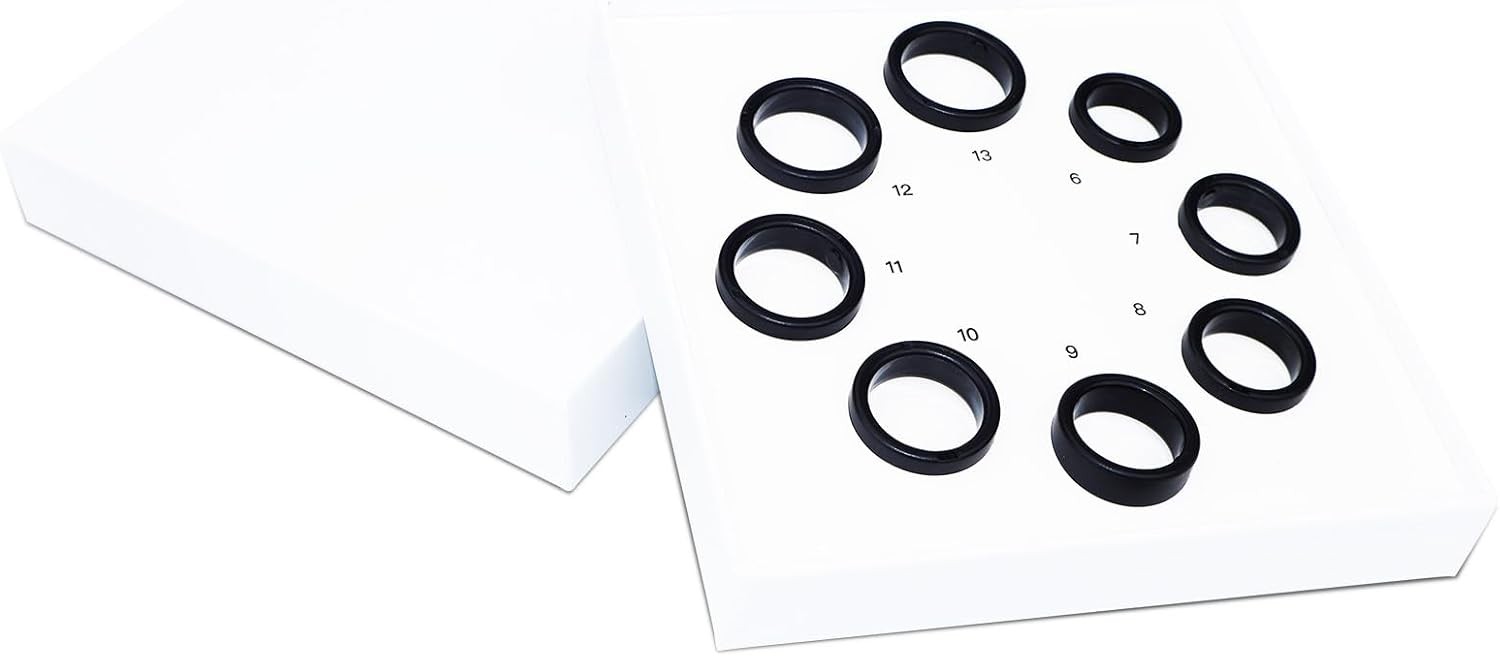 Smart Ring Sizing Kit – 8 Sizes (6-13) for Men & Women – Accurate…