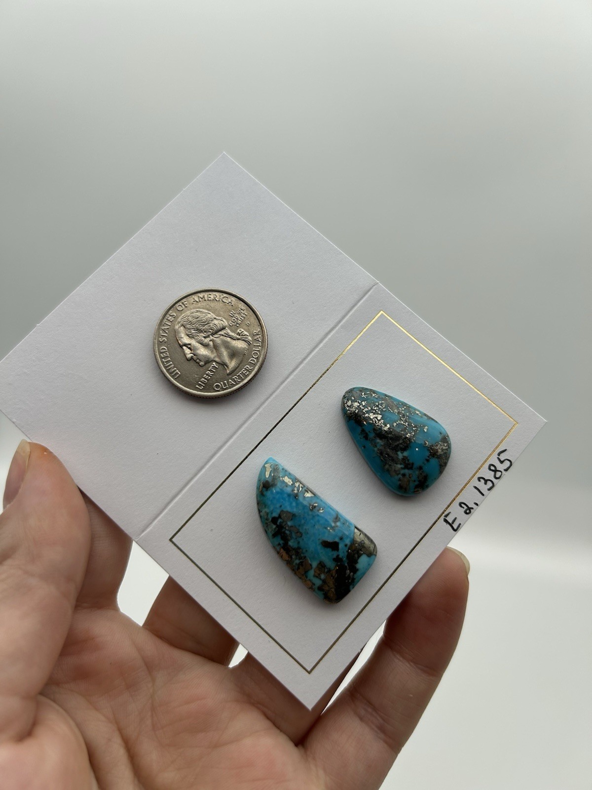 Natural Turquoise Cabochon 10g. 49ct. #E2.1385