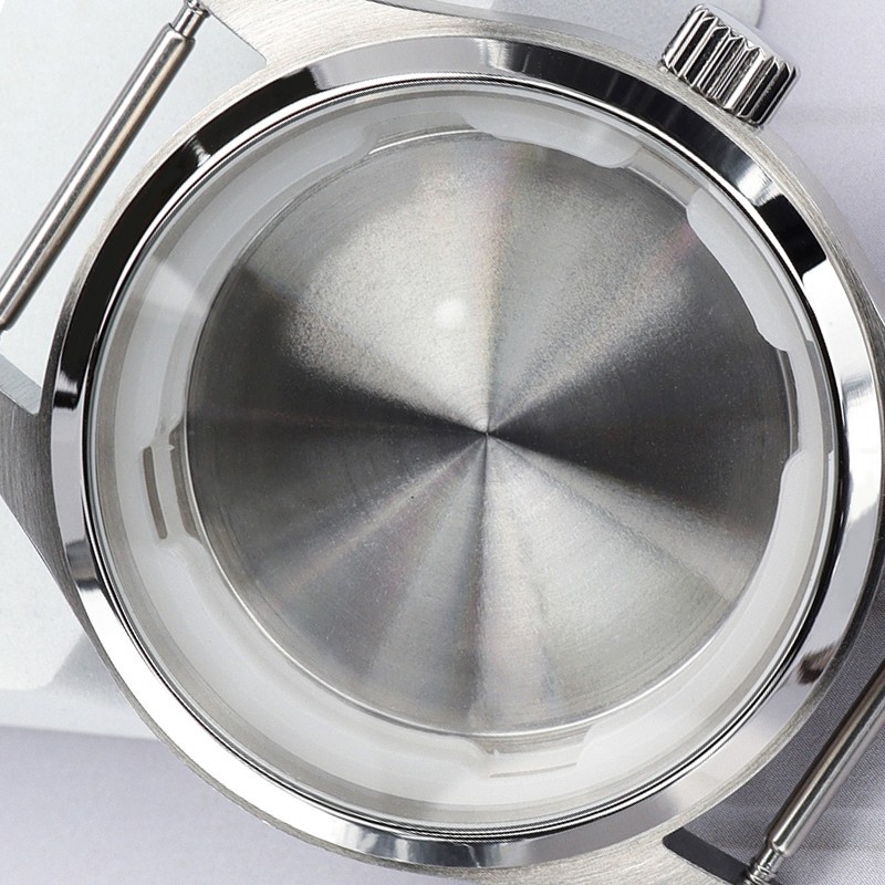 FEIYASHI 100M Waterproof NH35 Watch Case Retro Steel Brushed For Seiko NH35 NH36