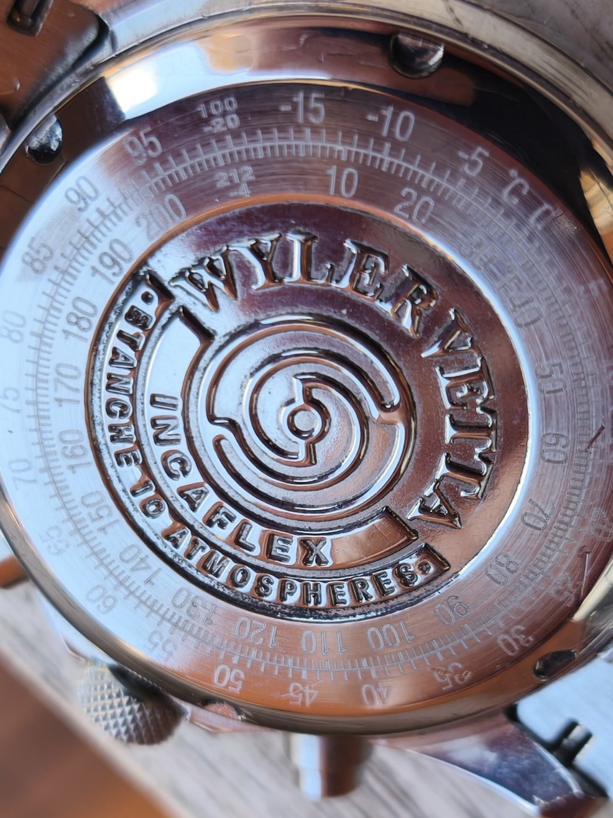Wyler Vetta Challenge watch Ref. 1119770165 Ana Digit Blue Dial