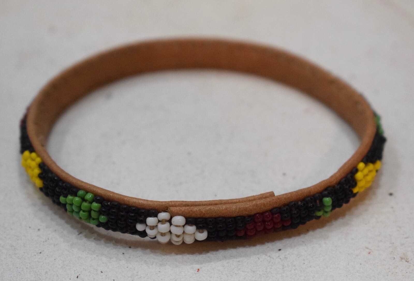 African Bracelets Beaded Colorful Bangles Mali