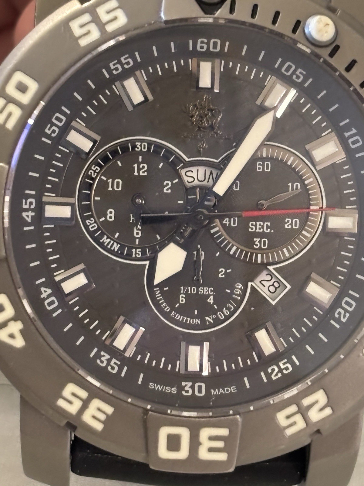 Invicta Seabase Men’s Quartz model 14282 Ltd Ed 063/199