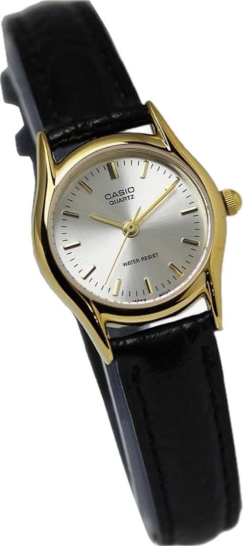 CASIO Quartz Watch Gold Silver Black