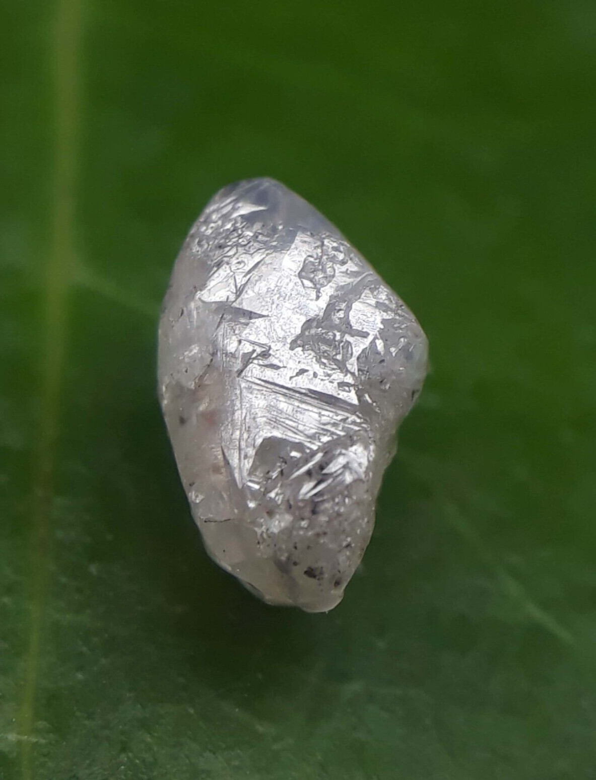 0.84 Ct, Natural Raw Diamond, Uncut Diamond,White Diamond,Rough Diamond,Ring
