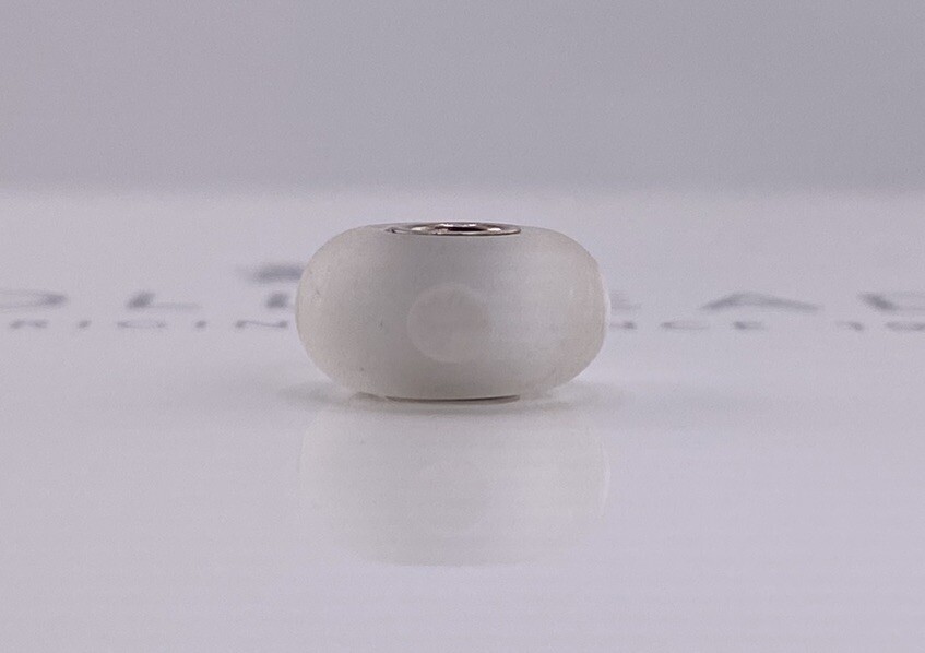 Trollbeads White Sand Extremely Rare Bead