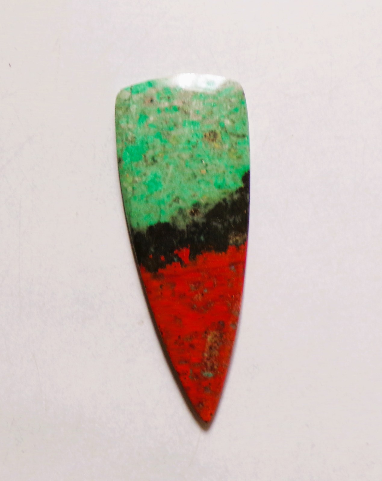 34.15 Cts Sonora Sunrise Chrysocolla Cabochon Loose Gemstone 53X20X3MM S42