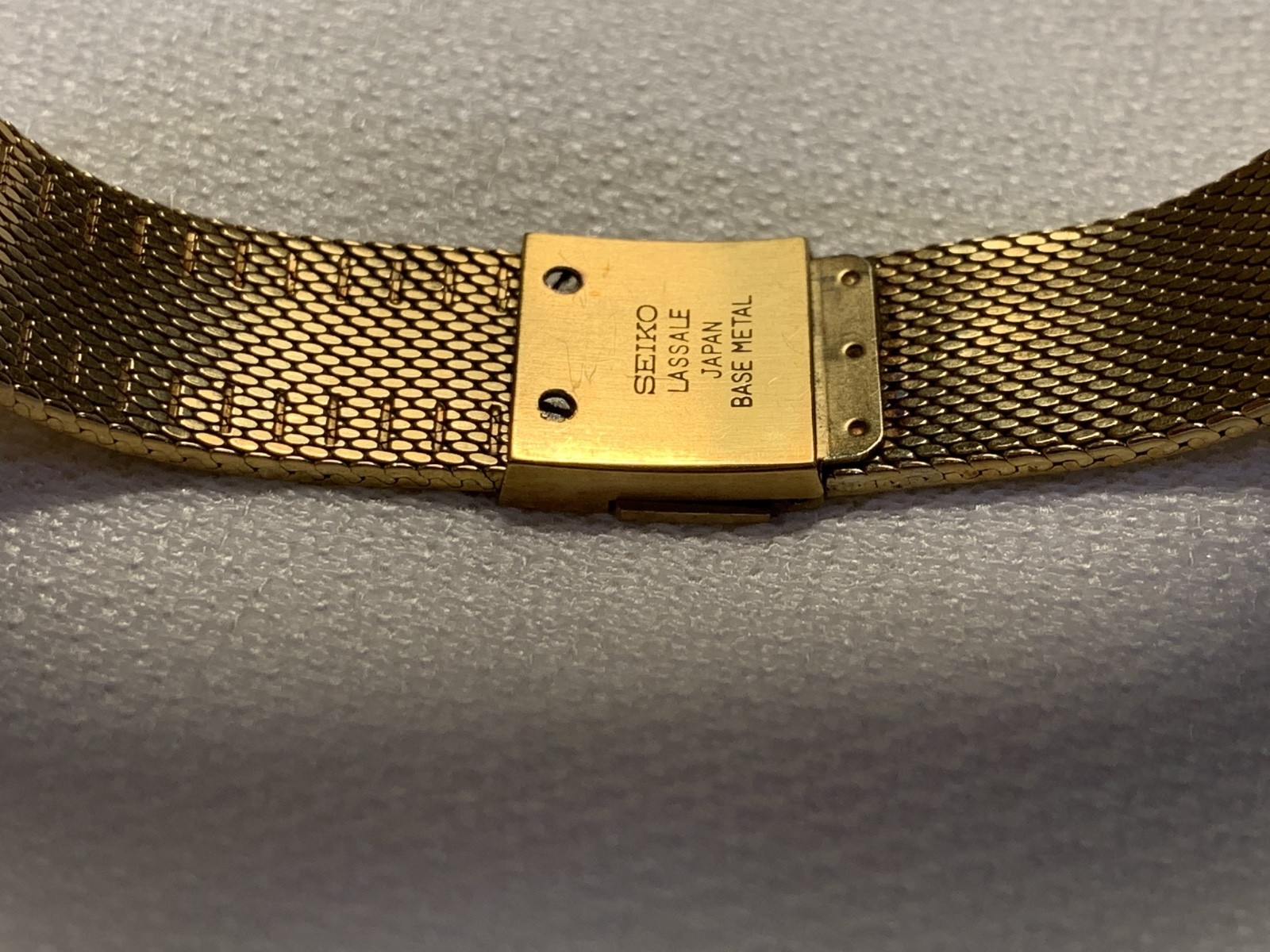 Men’s Vintage 1983 Ultra Slim Watch SEIKO LASSALE 6730-5049. Midsize. In BOX