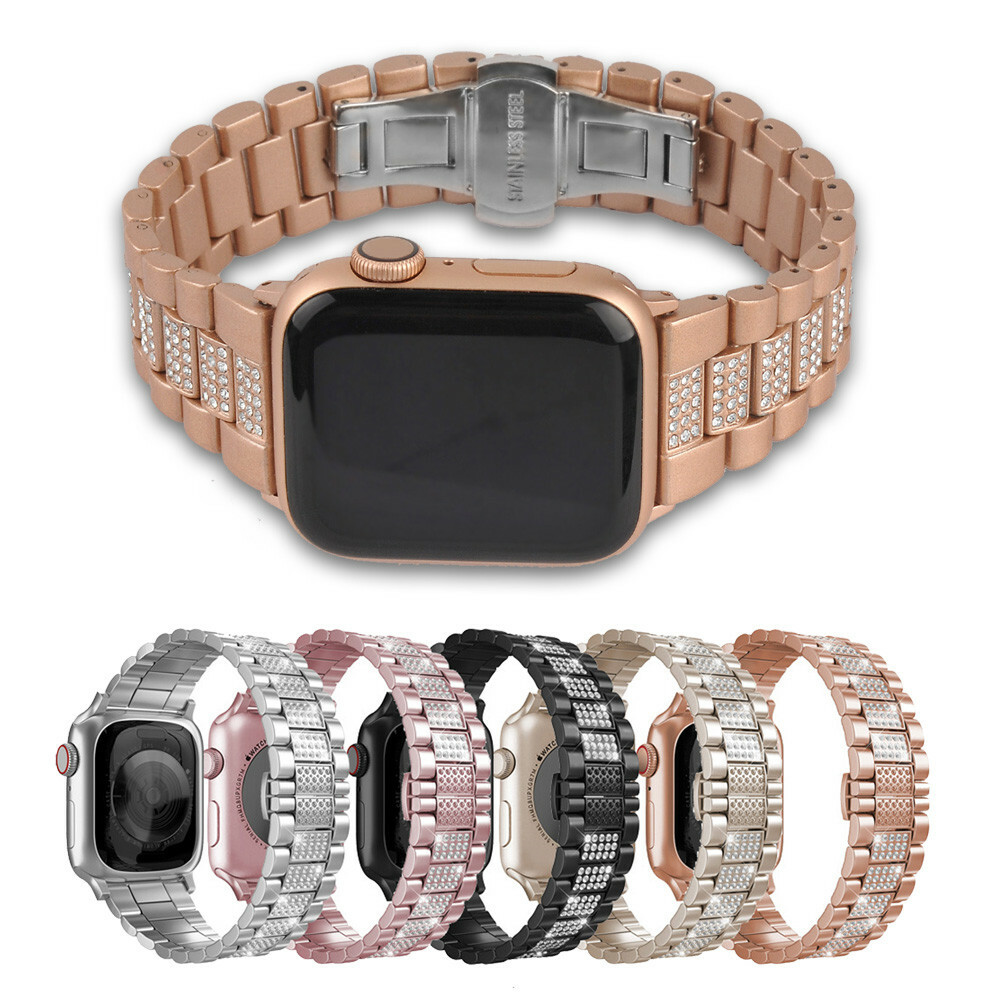 Metal Bracelet Band Strap for Apple Watch 10 9 8 7 6 SE 42/44/45/46/49mm Ultra 2