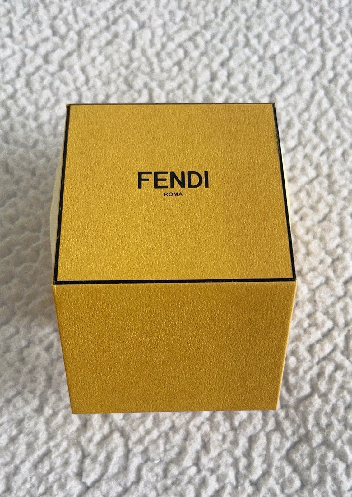 Fendi F Is Fendi Ring Crystal in Rose Size Medium/ M