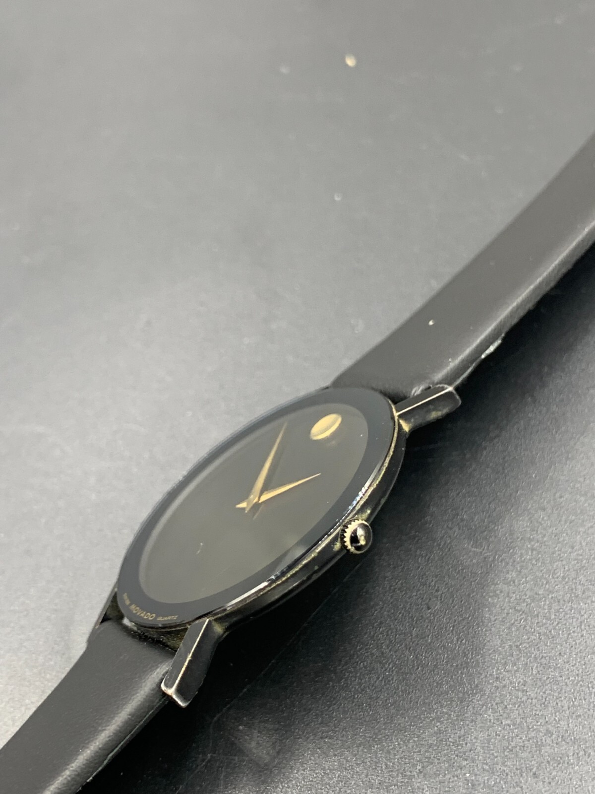 Movado watch Ultra-Thin Museum 8740.882 N 31mm working warranty 1980’s Vintage