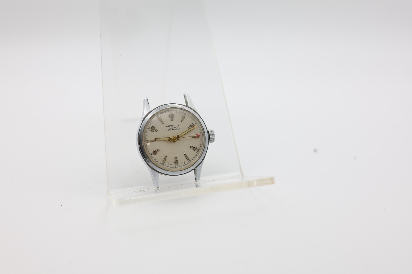 PATRIOT 17j OSTARA 30mm 15mm LUG WRIST WATCH FOR REPAIR (A14)