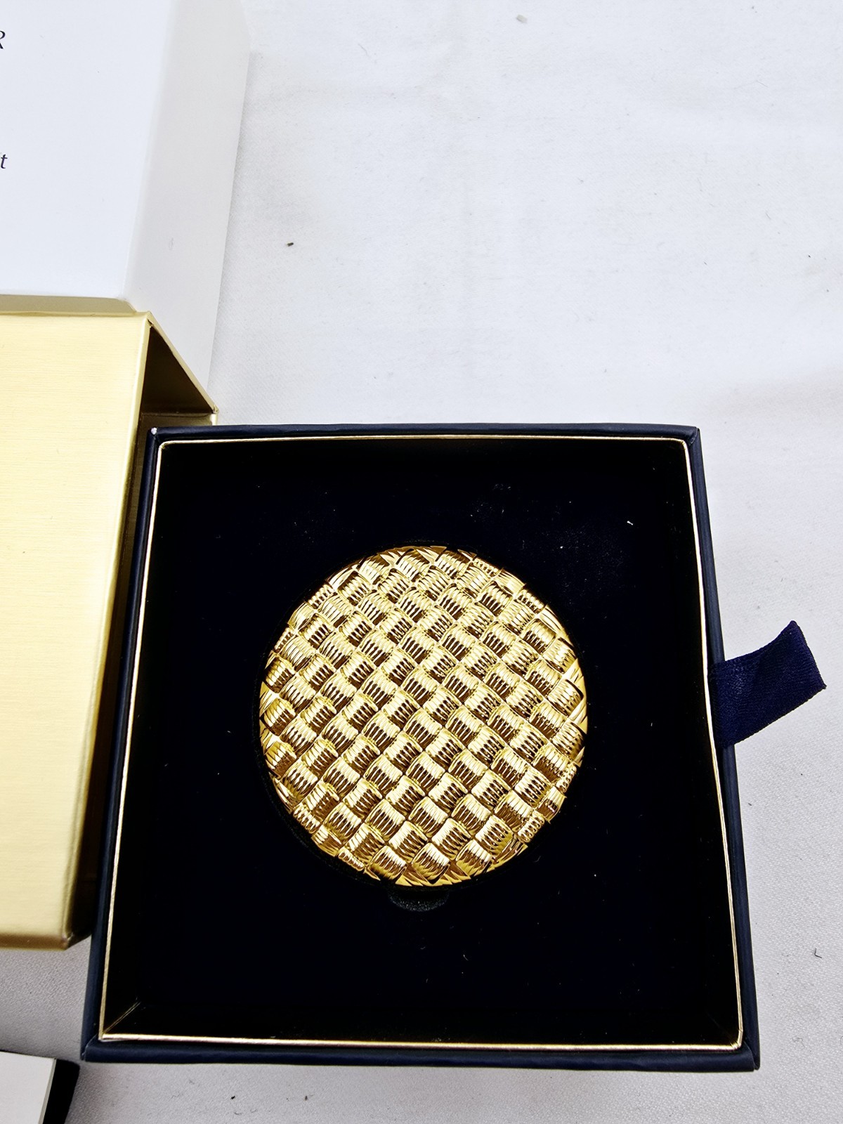 Estee Lauder Golden Weave Compact Rare