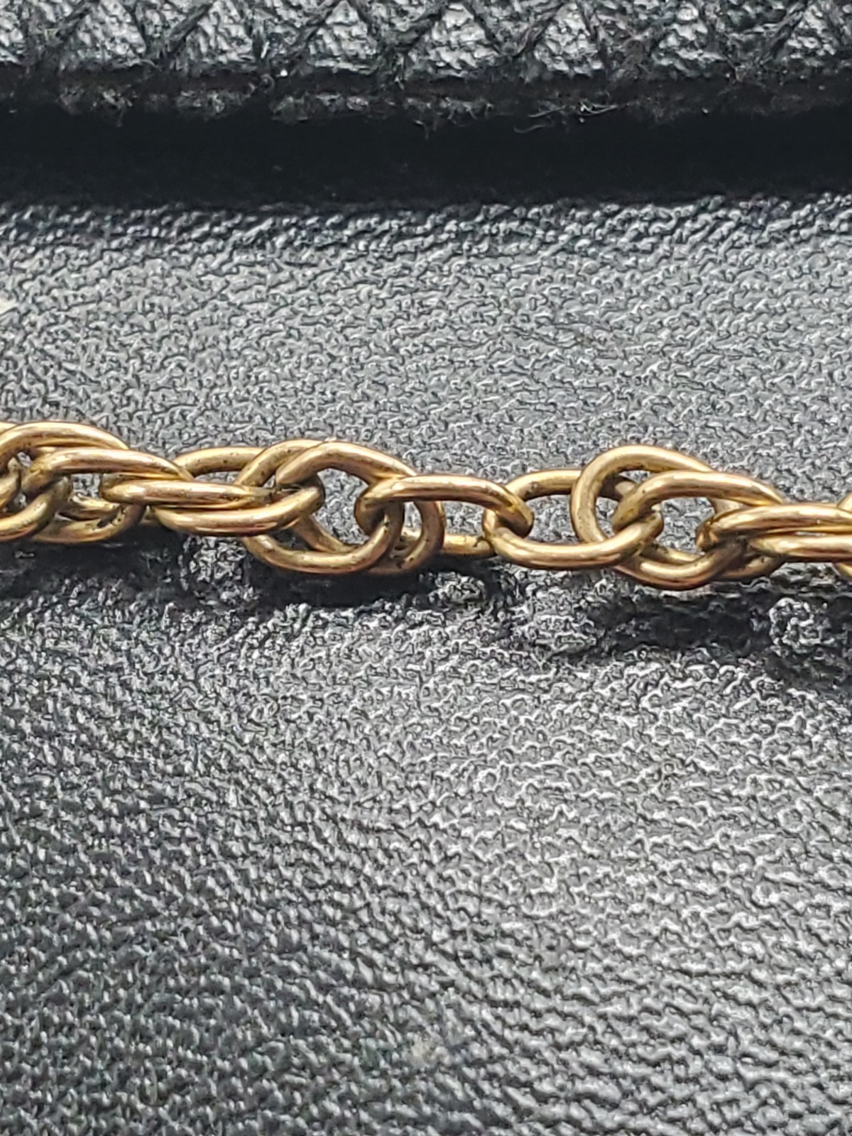 Vintage Double Link Chain 1/20 12k Gold Filled Necklace 24 Inches 3.5mm 11.66g