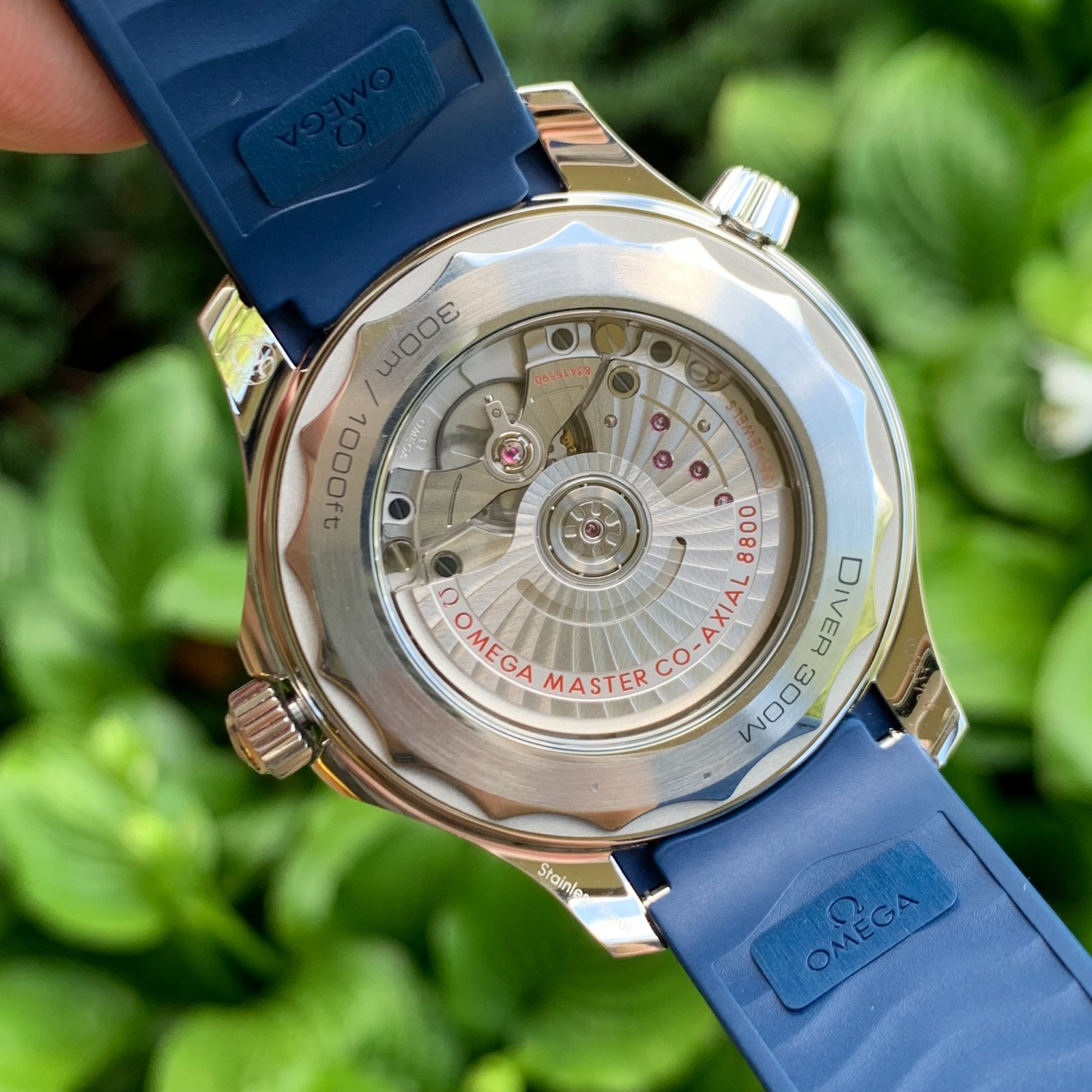 Omega Seamaster 300 Co-Axial Blue Dial Ref. 210.32.42.20.03.001 Box & Papers