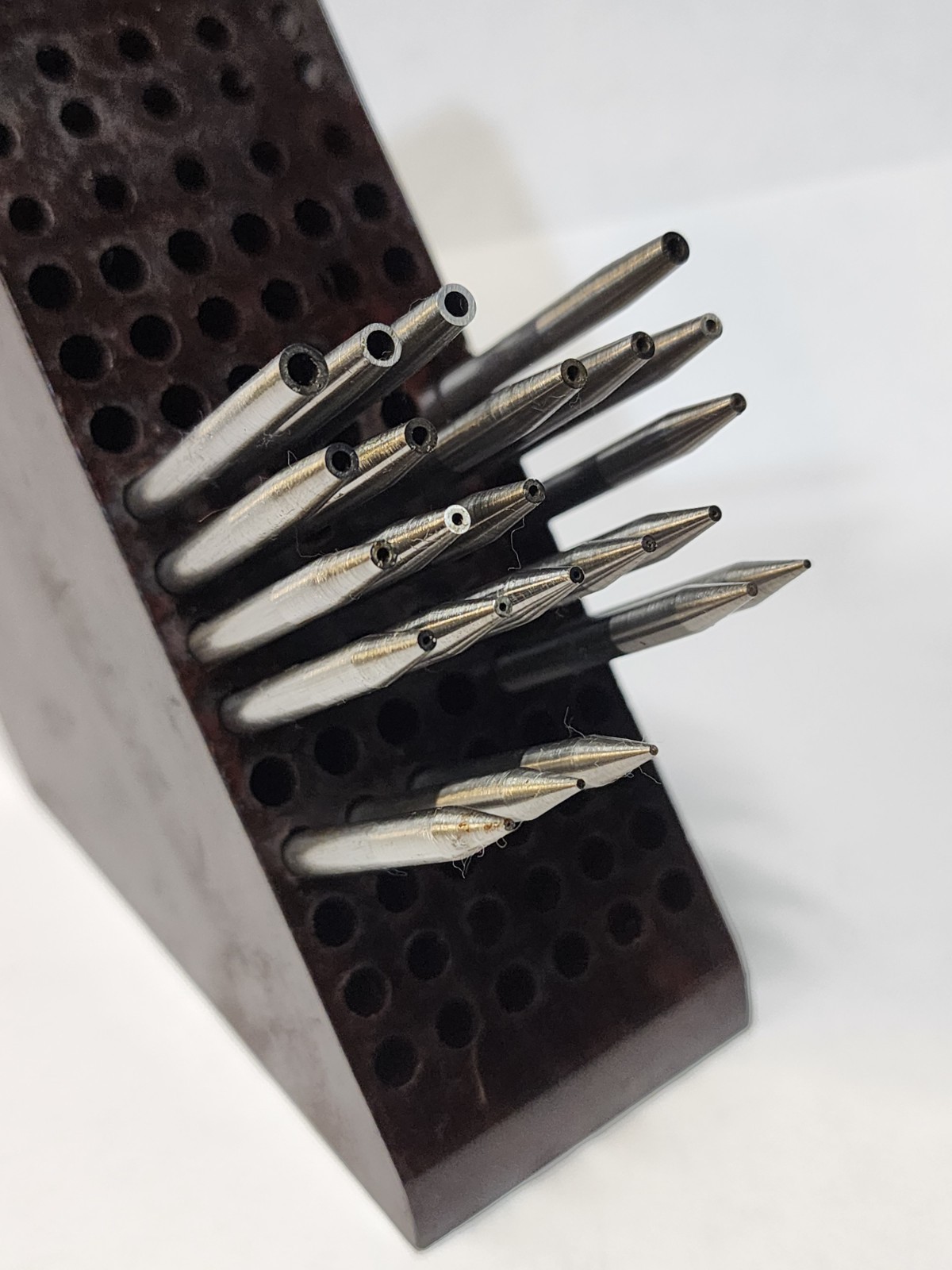 Marshall A stake Flat Face Hollow Punch Stake watchmaker pick a stake nos