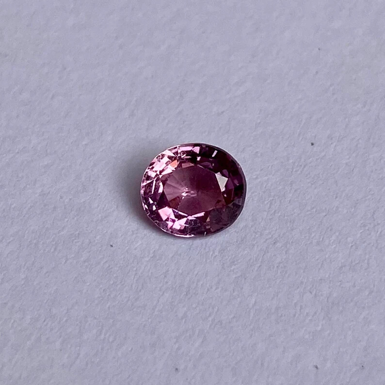 Pink Sapphire Oval Cut Gemstone From Srilankan Mines | Loose Oval Pink Sapphire