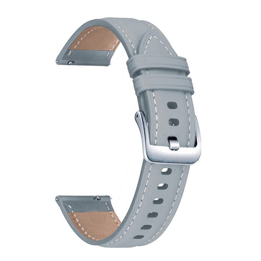 20mm Leather Strap For Samsung Galaxy Watch 7 6 4 44 40mm 5 Pro 45mm Active Band