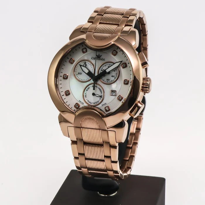 Optima – Swiss Made Chronograph – OSC233-RR-7 Quartz Chronograph 45.9 mm