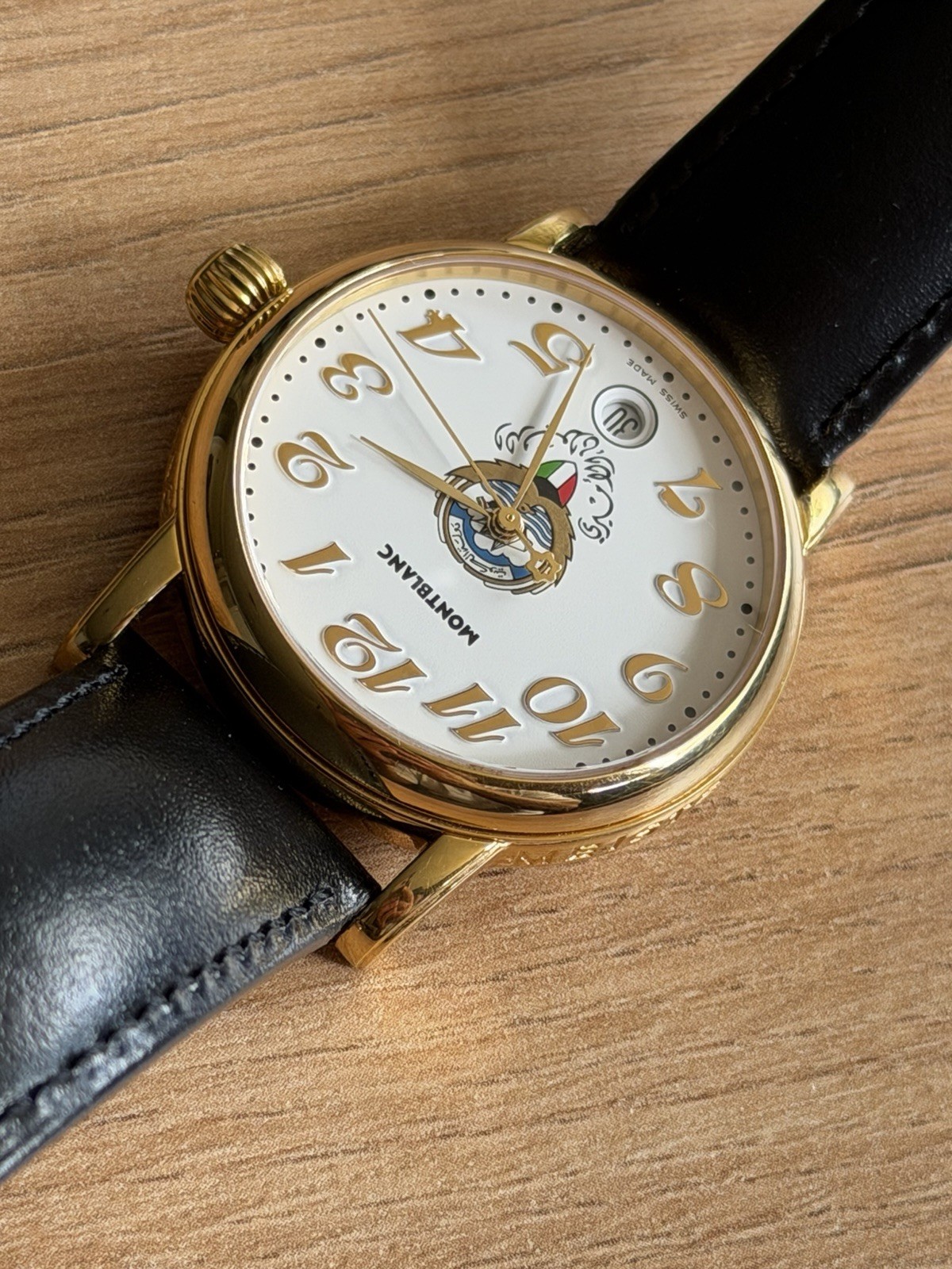Montblanc Meisterstuck 7002 Kuwait Special Quartz Original Men Preserved Plated
