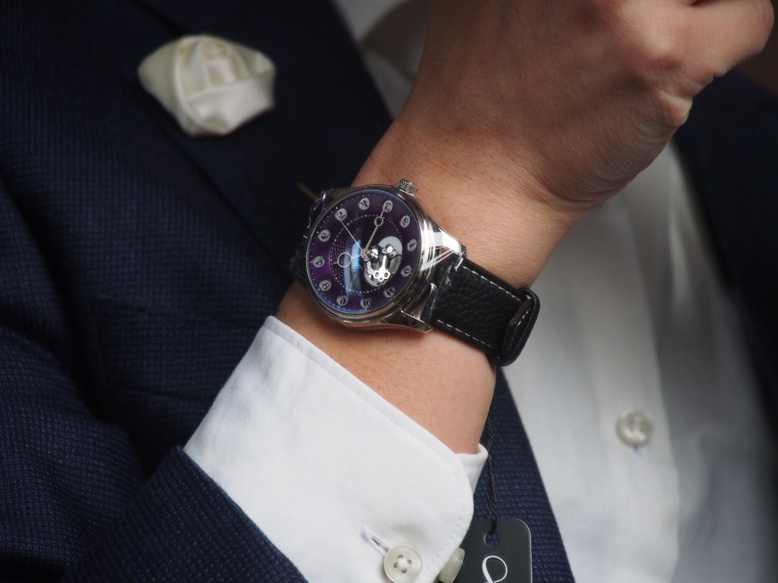 OLTO-8 Chrono Gate Jumping 24-Hour Dial Vintage Inspired, EU Warehouse
