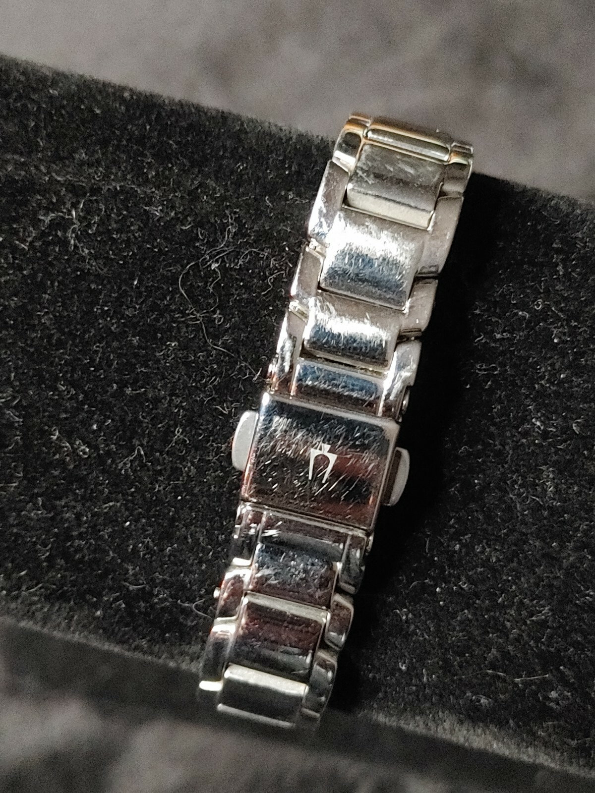 Bulova Women’s Quartz Blue Hands and Markers Silver Tone 28mm Watch 96L215