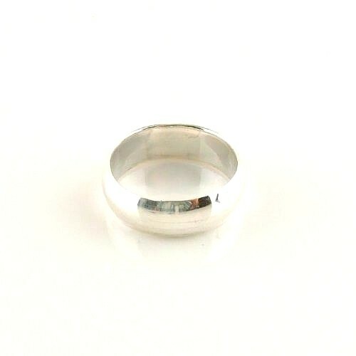 Sterling Silver 6 mm Wide Band Ring – Free Gift Packaging