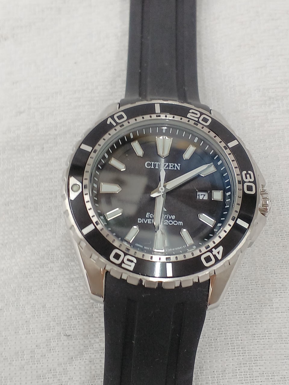 CITIZEN BN0190-15E/E168-003FR01 Promaster Solar Men’s Analog Watch Used Japan