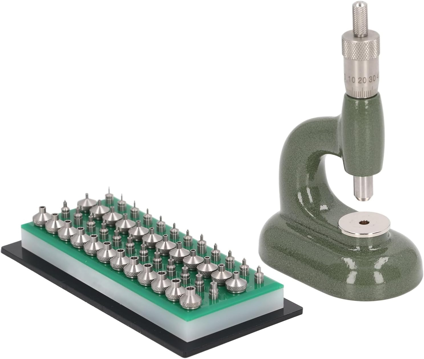 Watch Press Tool Kit 48Pcs Dies Watch Repair Tool Watch Opener Watch Back Case C