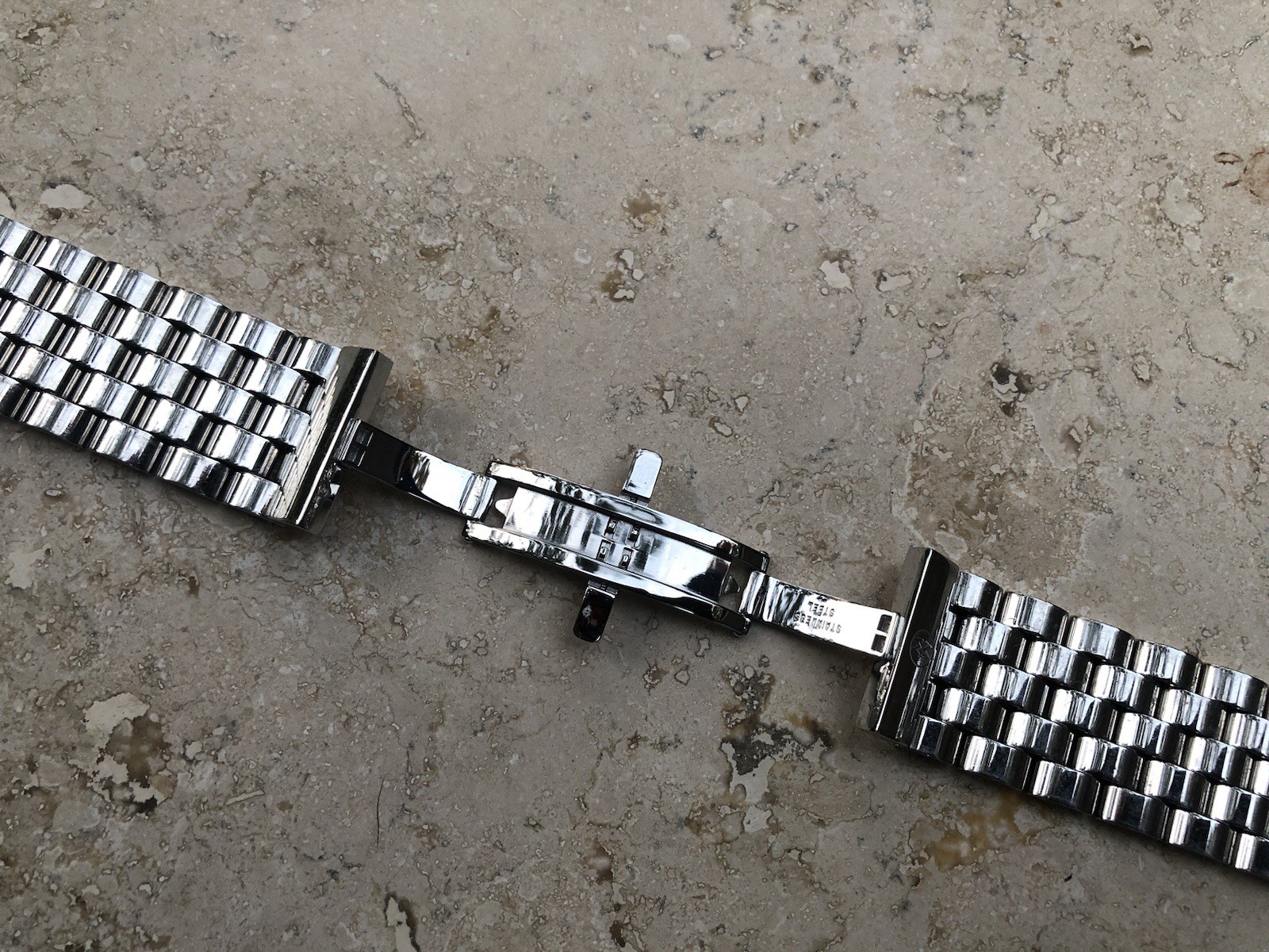 ✨🏛️GENUINE MICHELE 20MM OEM Watch Bracelet Band | RARE EARLY PRODUCTION FIND✨